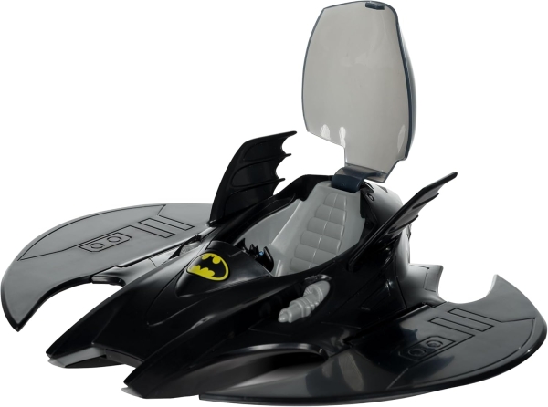DC Super Powers Actionfiguren 3er Pack Batman, Bat-Copter & The Batwing (Gold Label) 13 cm